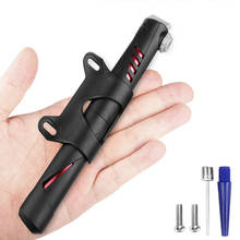 Bomba para encher bicicleta de brinquedo, portátil, mini, basquete, montanha, bike, inflador, ciclismo, acessórios universais