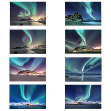 DIY Aurora Landscape Full Square Drill Diamond Painting Colorful Handmade Cross Stitch Embroidery Mosaic Home Room Wall Decor 2024 - buy cheap