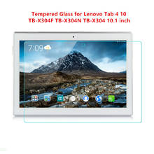 Закаленное стекло для защиты экрана для Lenovo Tab 4 ТБ-X304F TB-X304N 10,1 дюймов, защитная пленка для планшета Tab4 X304 Guard 2024 - купить недорого