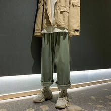 2020 Men's Fashion Corduroy Fabric Casual Pants Baggy Cargo Haren Pants Streetwear 6 Color High-quality Trousers Plus Size M-2XL 2024 - buy cheap