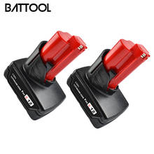BATTOOL 6000mAh For Milwaukee M12 battery C12 WS M12 IR Rechargeable Li-ion Replacement Battery L10 2024 - buy cheap
