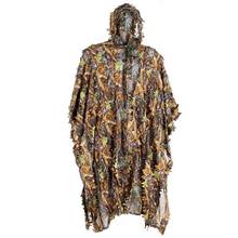 Outdoor Hunting clothes Woodland Sniper Ghillie Suit Kit Cloak Military 3D Leaf Camouflage Camo Jungle Field camouflage clothes 2024 - buy cheap