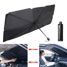 Car Sunshade Umbrella UV Windshield Cover Foldable Heat Insulation Sun Blind Auto Protection Accessories Creative car umbrella 2024 - buy cheap