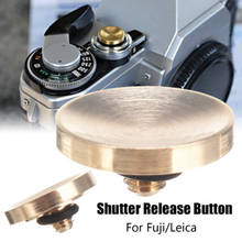 1 pçs para fuji fujifilm x100f x e3 xt2 xt10 xt20 substituição durável bronze botão de liberação do obturador câmera acessórios 2024 - compre barato