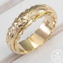 Роскошные Нежные кольца золото подвесная резьба Роза геометрические ювелирные изделия женские подарок на свадьбу, помолвку кольцо 2024 - купить недорого