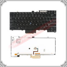 Teclado Original de EE. UU. Para DELL E6400 E6410 E6500 M2400 M4500 PP27L M4400, teclado de ordenador portátil con palo puntero retroiluminado 2024 - compra barato