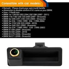 Cámara de respaldo de Vista trasera de coche HD para BMW 1er 128i E81 E82 E84 E87 E88 116i 118i 120i 135i 6er 640i 3 Series 320i 325i 2024 - compra barato