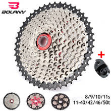 BOLANY-Cassette de piñón libre para bicicleta de montaña Shimano SRAM, 8, 9, 10, 11 velocidades, 11-40/42/46/50T 2024 - compra barato