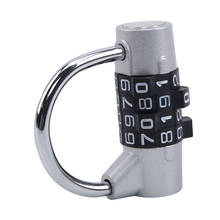 Heavy Duty 4 Dial Digit Combination Lock Weatherproof Security Padlock Outdoor Gym Safety Code Lock Black 2024 - buy cheap
