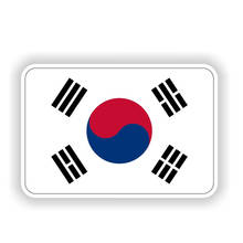 South Korea Flag Car Sticker Car Window Rear End Window Decoration Car-styling Body Decal Laptop Accessories  GUITAR Sticker 2024 - buy cheap