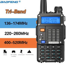 BAOFENG UV-5R A3 Tri-band  220-260Mhz 5W Walkie Talkie Portable CB Ham Radio hf Transceiver UV- 5RX3 UV-5R III Two Way Radio 2024 - buy cheap