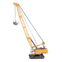 1:87 Diecast Engineering Vehicle Tower Crane Model Kids Collection Toy Gift 2024 - buy cheap