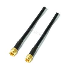 Conector de Cable Coaxial RF 50ohm RP-SMA/SMA macho a RP SMA macho RG58, 10cm,15cm,20cm, 4 Uds. 2024 - compra barato