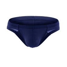Men Underwear Solid Briefs Low Waist Breathable Lingerie Man Underpants Bikini Brief Jockstrap Cotton Pouch Panties 2024 - buy cheap