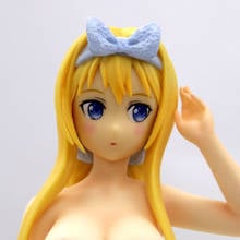 22cm Original figure transform Sword Art Online Alice Asuna Bath suit Ver Naked Sexy Girl Resin GK model Collection anime figure 2024 - buy cheap