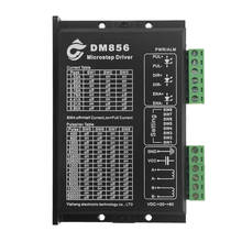 1pc DM856 32 bit DSP digital driver 86 stepper motor driver two-phase stepper motor 20-80VDC 2024 - buy cheap