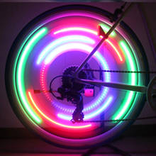 JLETOLI Hot Wheels Wheel Spokes Light Bike Accessories Bicycle Light Silica Gel Luces Bicicleta Cycling LED Lamp 2024 - buy cheap