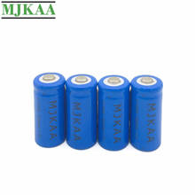 MJKAA 4PCS 16340 3.7V 1200mAh Li-ion Rechargeable Battery CR123A  Lithium Batteries for Flashlight Laser303 2024 - buy cheap