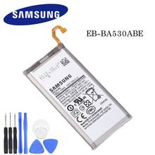 100% оригинальный сменный аккумулятор для телефона Samsung Galaxy A8 2018 (A530) A530 EB-BA530ABE 3000 мАч 2024 - купить недорого
