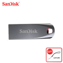 Sandisk-pendrive, original, com capacidade de armazenamento de 64gb, 32gb e 16gb, usb 2.0 2024 - compre barato