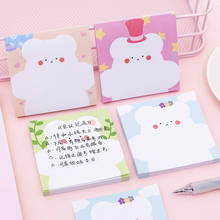 1PC Creative Kawaii Cartoon Self-adhesive Memo Pad Sticky Notes Student Notepad Planner Office School Stationery Supplies 02200 2022 - buy cheap