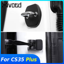 Hivotd Car Door Lock Buckle Cover Stopper Trim Interior Protection Accessories Car Styling Parts For Changan CS35 Plus 2019 2020 2024 - buy cheap