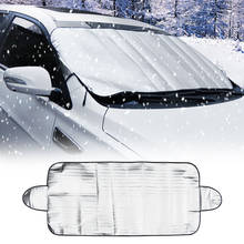 Защита лобового стекла автомобиля солнцезащитный козырек зима Анти-снег водонепроницаемый 2024 - купить недорого