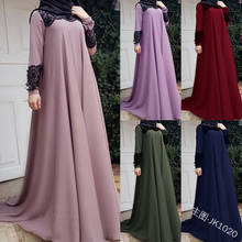 Elegant Muslim Dress Women Middle East Ramadan Arab Bangladesh Turkey Islamic Prayer Clothing Muslim Fashion Long Robe Prayer 2024 - buy cheap