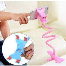 Universal Lazy Holder Arm Flexible Mobile Phone Stand Stents Holder Bed Desk Table Clip Gooseneck Bracket for Phone Muti Colors 2024 - buy cheap