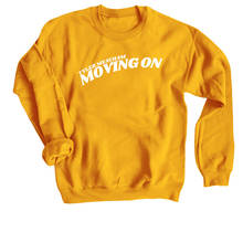 Pulôver vintage com gola de creme, camiseta em algodão puro amarelo com palavra grunge, citação, presente engraçado, estilo de rua 2024 - compre barato