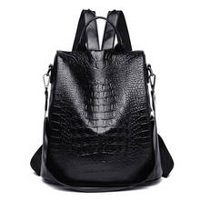 Classic Trend Solid Color Soft PU Leather Women's Backpack Casual Outdoor Waterproof Travel Backpack School Student Bag ZX-049. 2024 - buy cheap