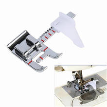 Guía ajustable para máquina de coser, accesorios de piezas de prensatelas, compatible con todos los botones de caña baja, máquina de coser Singer, Brother7yj134 2023 - compra barato