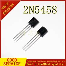 100 unids/lote 2N5458 JFET n-channel 25V 625MW TO-92 Transistor 2024 - compra barato