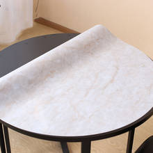 Round Marble Waterproof PVC Tablecloth Table Cover Mat Kitchen Pattern Oil cloth Glass Soft Cloth Tablecloth Crystal Boards Mat 2024 - buy cheap