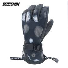 GSOU-guantes cálidos para Snowboard para hombre y mujer, manoplas para la nieve, impermeables, transpirables, para invierno 2024 - compra barato