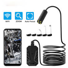 Newest 2.0MP Auto Focus WiFi Endoscope Camera IP67 1944P HD Inspection Camera With 3X Zoom For Android iPhone IOS Endoscope 2024 - buy cheap