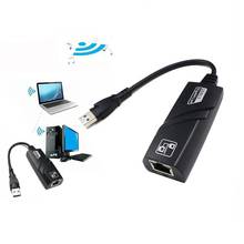 Wired USB 3.0 To Gigabit Ethernet RJ45 LAN (10/100/1000) Card Adapter Mbps Wholesales Ethernet For PC Network R5V9 2024 - buy cheap