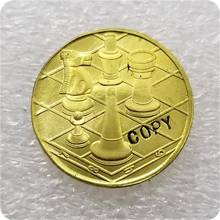 3 PCS Chess COINS COPY commemorative coins-replica coins medal coins collectibles 2024 - buy cheap