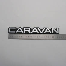 Pegatina con emblema para Dodge Grand Caravan, placa con logotipo de coche, color negro y plateado 2024 - compra barato