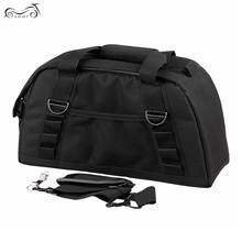 Black Saddlebag Cooler Bag For Harley Goldwings Yamaha Kawasaki Indian Electra Glide Ultra Classic FLHTCU 2024 - buy cheap