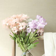 4 головки/ветка Azalea цветы шелковые белые Искусственные цветы с листьями Свадебная вечеринка Декор Флорес для украшения дома гостиной 2024 - купить недорого