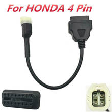 OBD2 To 4-pin Cable For Honda Motorcycle ATV Motorbike 4 Pin OBD2 Diagnostic Code Reader Cable 2024 - buy cheap