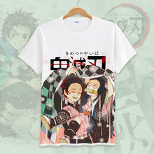 Camiseta de cosplay do anime, camiseta da moda do anime demon slayer: kimetsu no yaiba, camiseta com estampa 3d estilo harajuku 2024 - compre barato