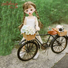 Cataleya bjd-Muñeca pequeña, accesorios para fotos, retro 28, bicicleta, 1/6 2024 - compra barato