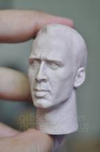 Modelo de cabeza sin pintar The Rock, jaula de 1/6 escala, para 12 '', figuras, cuerpos, accesorios DIY 2024 - compra barato