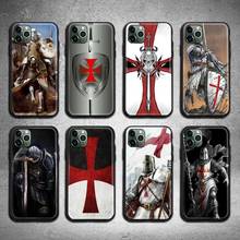 Templar Knight Phone Case for iphone 12 pro max mini 11 pro XS MAX 8 7 6 6S Plus X 5S SE 2020 XR case 2024 - buy cheap