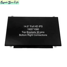 Tela lcd para laptop, 14 polegadas, tela para dell latitude e7440 e6440 e7470 dpn 06j1y3 6j1y3 refletor de led, 30 pinos ips fhd 1080p testado 2024 - compre barato