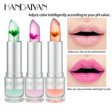 HANDAIYAN-Bálsamo labial que cambia de color, 8 colores, hidratante, larga duración, transparente, flor de gelatina, maquillaje, cuidado de los labios, TSLM2 2024 - compra barato