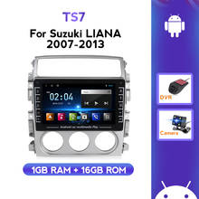 Navegador gps estéreo para suzuki liana 2002-2008 suporte ao volante, bluetooth, música, rádio fm, carplay 2024 - compre barato