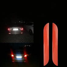 2pcs Car Reflective Stickers Bicycle Reflective Protect Frame Protect Reflective Fork Decal Tape Bike car Safety Stickers 2024 - buy cheap